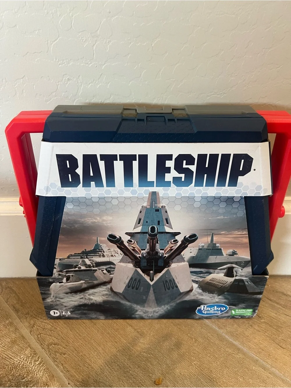 Hasbro Gaming Battleship board game, featuring a naval combat theme NIB $20